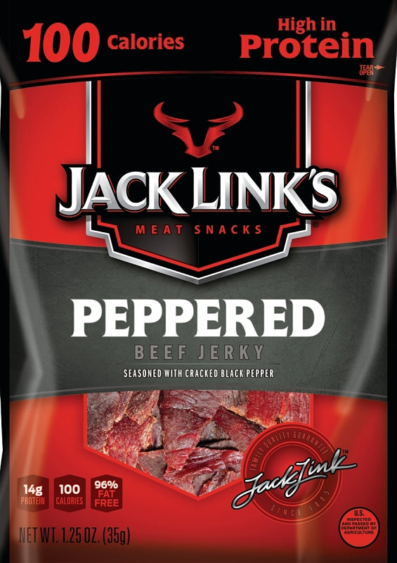 JACK LINKS 10000008421 1.25 oz Pepp Beef Jerky