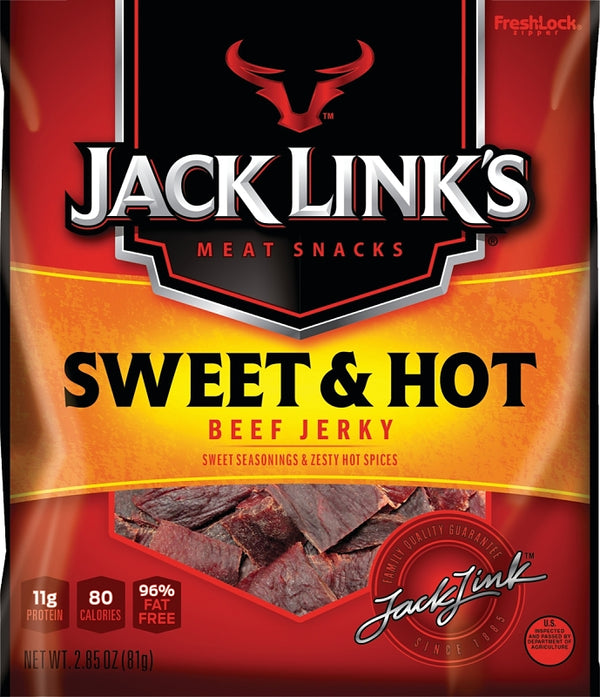 Jack Links Sweet and Hot Beef Jerky, 2.85 oz, 2.85 oz 10000007616