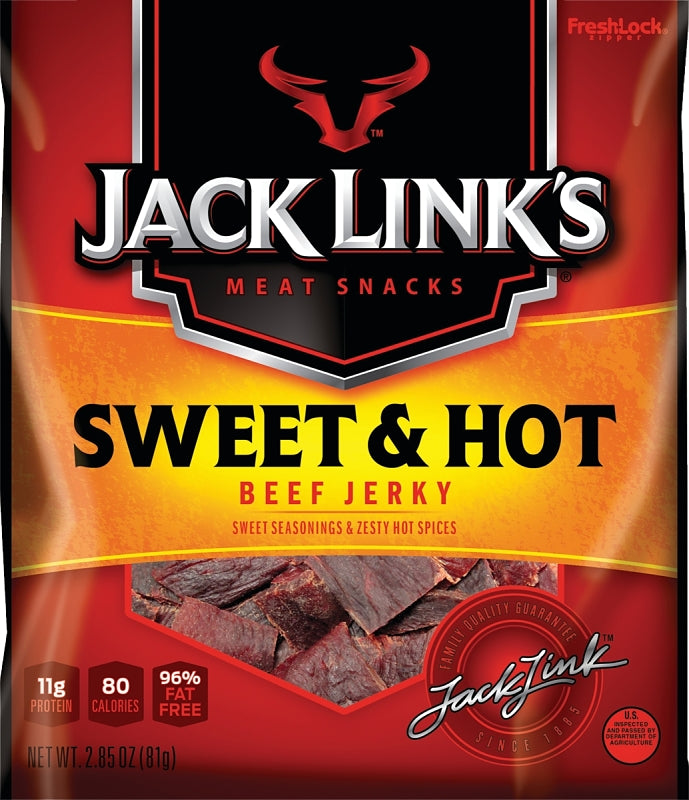 Jack Links Sweet and Hot Beef Jerky, 2.85 oz, 2.85 oz