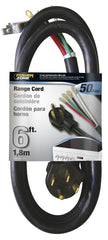 PowerZone ORR628206 Range Power Cord Black