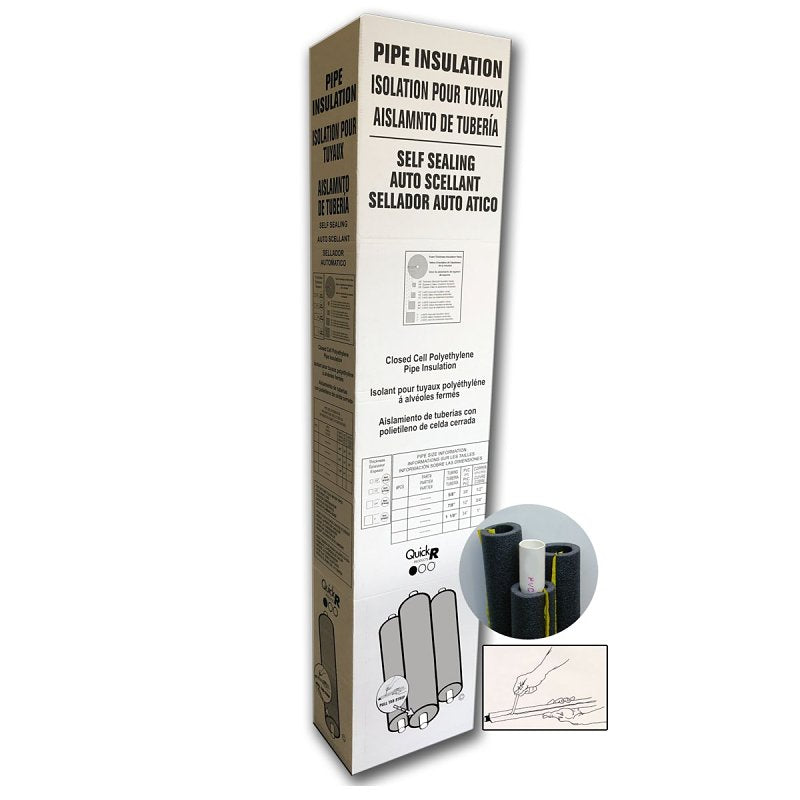 Self-Sealing Pipe Insulation Wrap