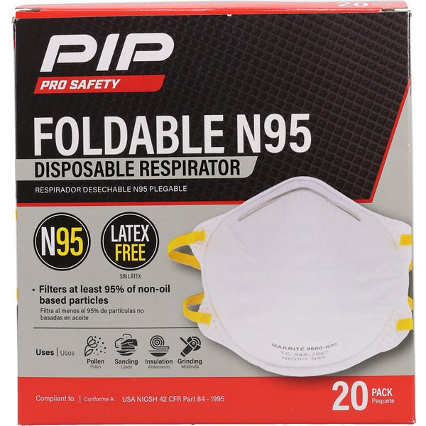 Medila Makrite 9500 Face Masks, Pack of 20 MK9500-N95