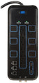 Powerzone, Black OR504142 Heavy Duty Surge Protector