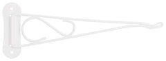 Mintcraft GB0213L Britan 0213L Swivel Hanging Planter Bracket, 10-Inch White Metal