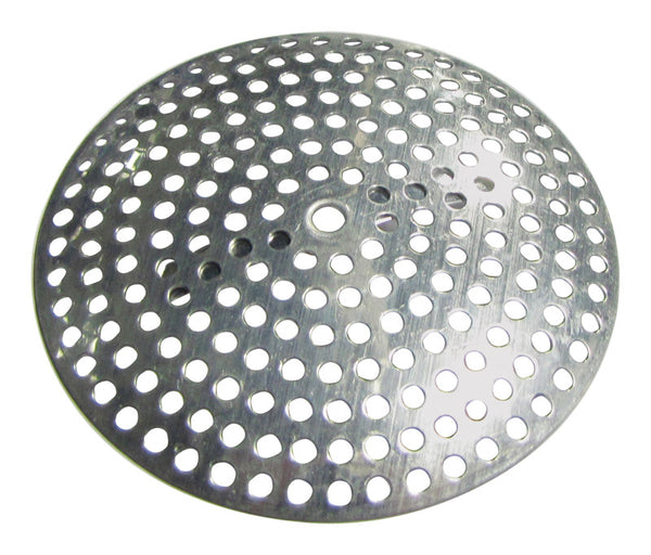 Plumb Pak Pp820-65 Flat Sink Strainer with Clip, Aluminum, 5.375" x 4.625"