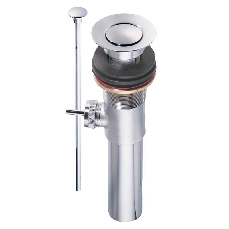 Plumb Pak PP820-77 Bathroom Sink Mechanical Pop Up Drain, No Size, Polished Chrome, 24 Piece