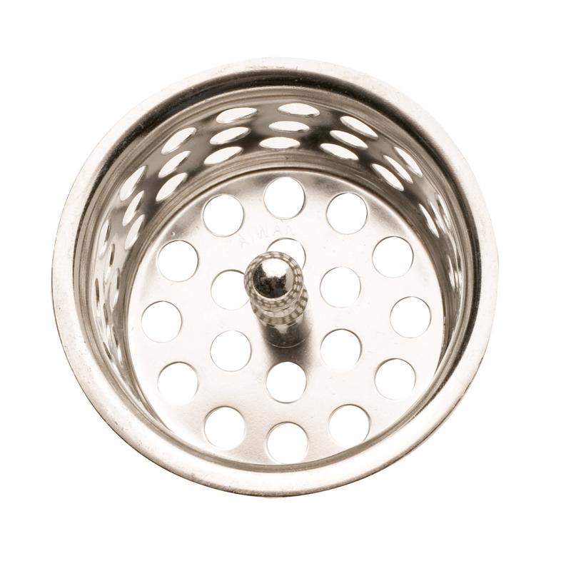 Plumb Pak PP820-30 PlumPak Sink Basket Strainer, Chrome