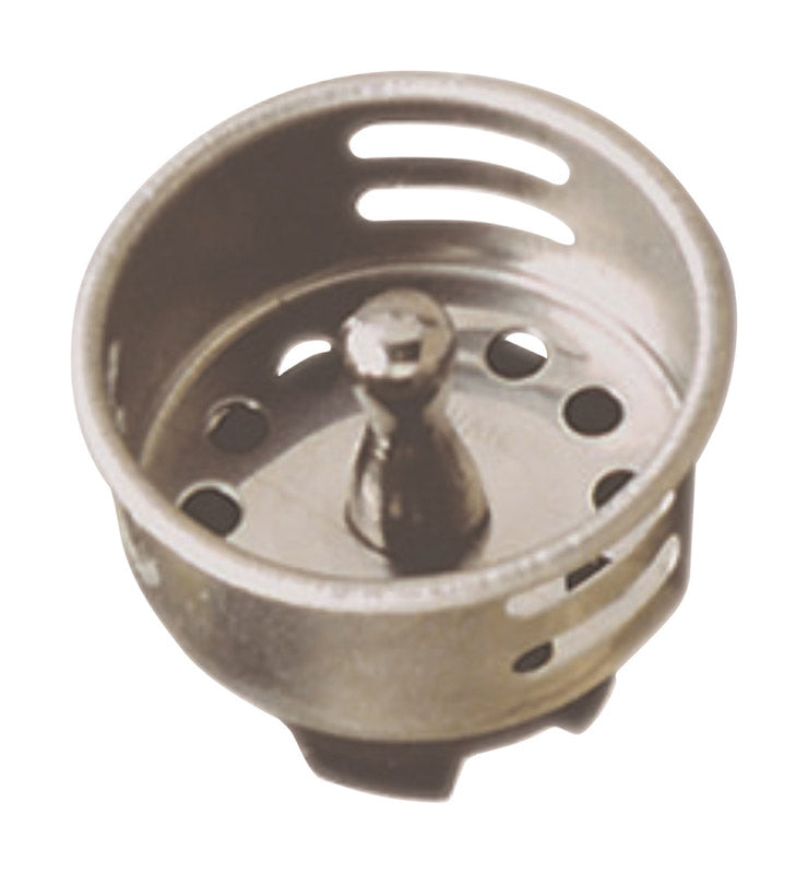 Plumb Pak PP820-30 PlumPak Sink Basket Strainer, Chrome