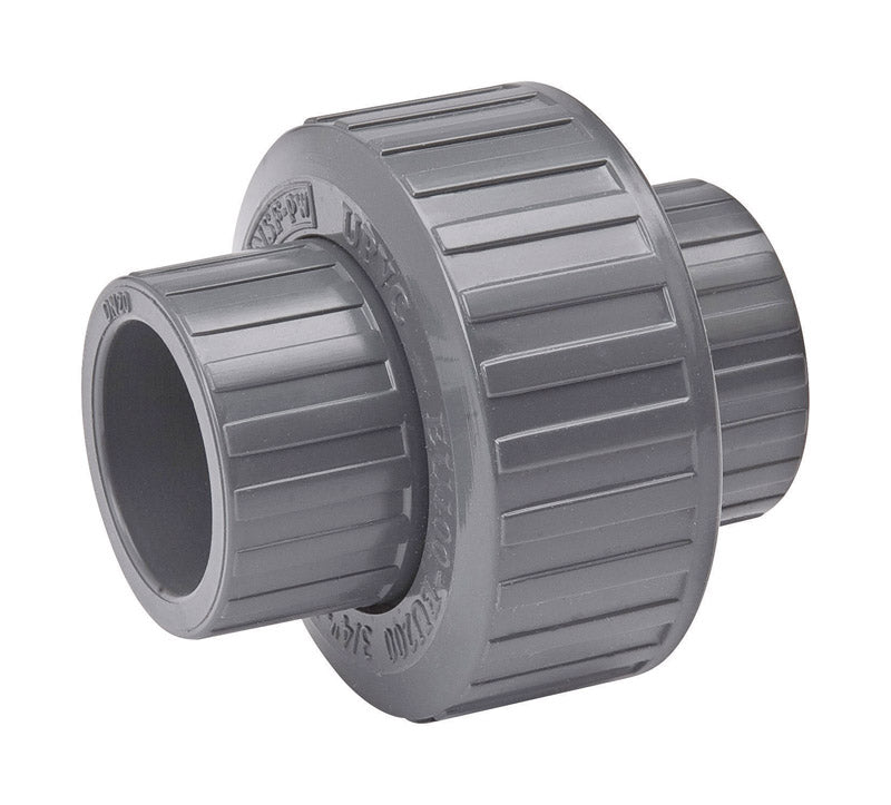 BK Products ProLine Schedule 80 3/4 in. Socket x 3/4 in. Dia. Socket PVC Union