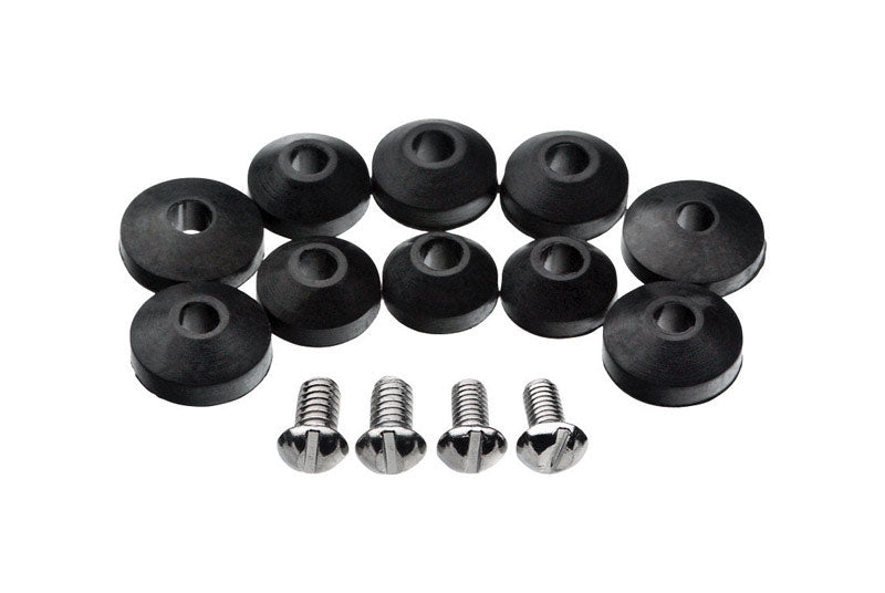 Danco 80789 Beveled Faucet Washer Assortment, Neoprene Rubber, Black