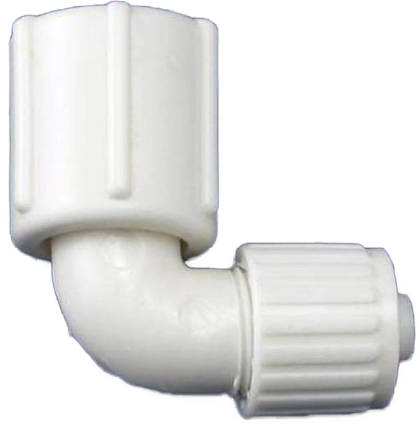 Flair-It 16817 Plastic Swivel Elbow, 0.375" Size
