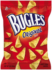 General Mills Bugles Original Flavor Crispy Corn Snacks, 3.0 oz 693394 (6-Pack)