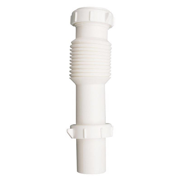 Plumb Pak PP812-7 Flex 'N Fix Tailpiece/Extension Tube, 7" x 1-1/2 inlet