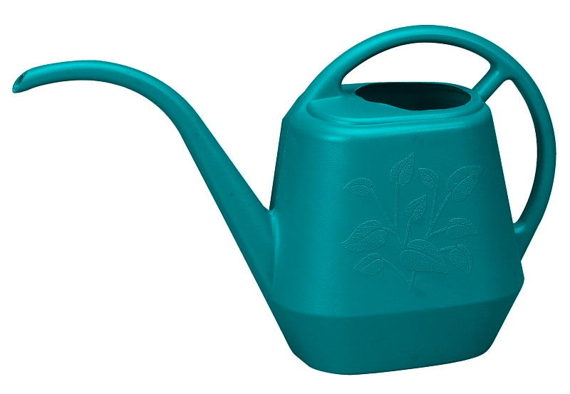 Bloem Watering Can Aqua Rite 1.1 Gallon (144 Fl Oz) Bermuda Teal Green