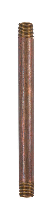 JMF 1/8 in. MPT x 4-1/2 in. L Brass Nipple 47010 (5-Pack)