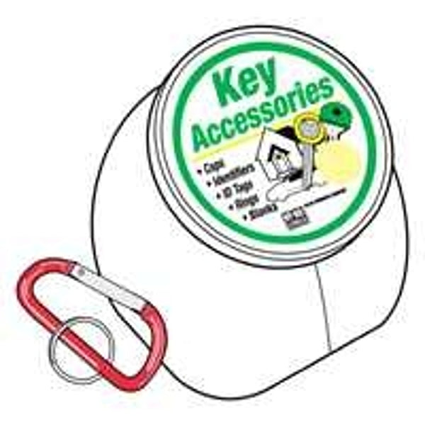 Hy-Ko Products Key Ring C-Clip 3-1/8 Al KT127 (50-Pack)