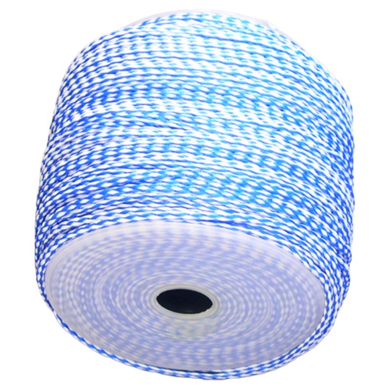 CAMPBELL Rope,PPL,Hollow Braid,7/32In dia,1000 ft