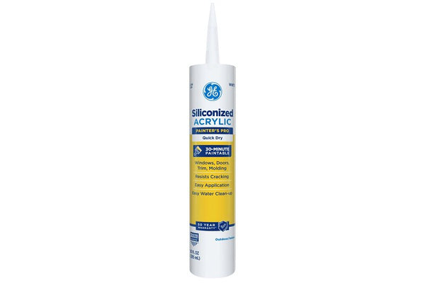 GE Sealants -2709188 Paint Projects Max Shield Painter's - White, 10.1 Ounce MAP410WT