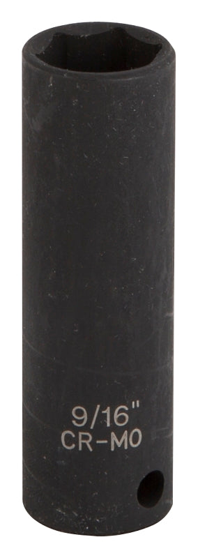 MINTCRAFT MT6580114 Deep Impact Socket, 9/16-Inch, 3/8 Drive