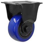 Shepherd Hardware Blue Diamond TPU Wheel Caster, 3-in. D, 225-Lb. Load Capacity, 1-Pk - Quantity 1 3659