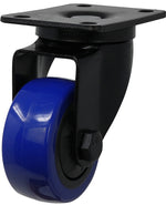 Shepherd Hardware Blue Diamond TPU Wheel Caster, 3-in. D, Double Ball Bearing Swivel, 225-Lb. Load Capacity, 1-Pk - Quantity 1 3660