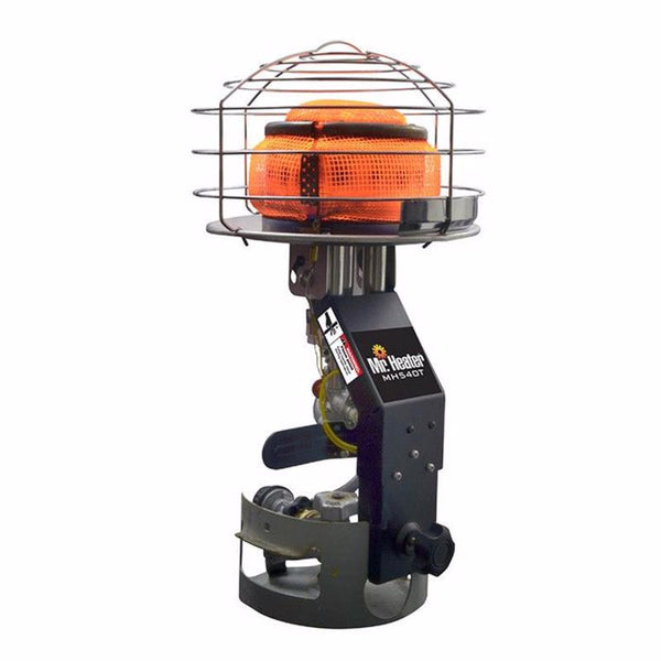 Mr. Heater Original 540-Degree 45,000 BTU Tank Top Radiant Propane Heater,chrome,Silver F242540