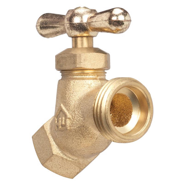 Homewerks VHN-STD-B4B 102-404 Hose Bibb, Female Thread, 0.75-Inch, Brass