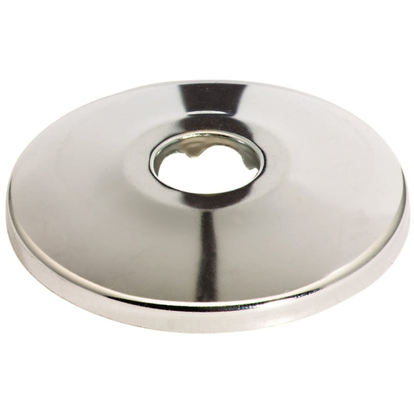 Plumb Pak PP802-88 Shallow Slip-On Bath Flange, 1/2 in, Chrome Plated, Copper