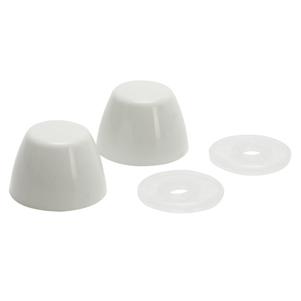 Fluidmaster 7115 Replacement Toilet Bolt Caps In White