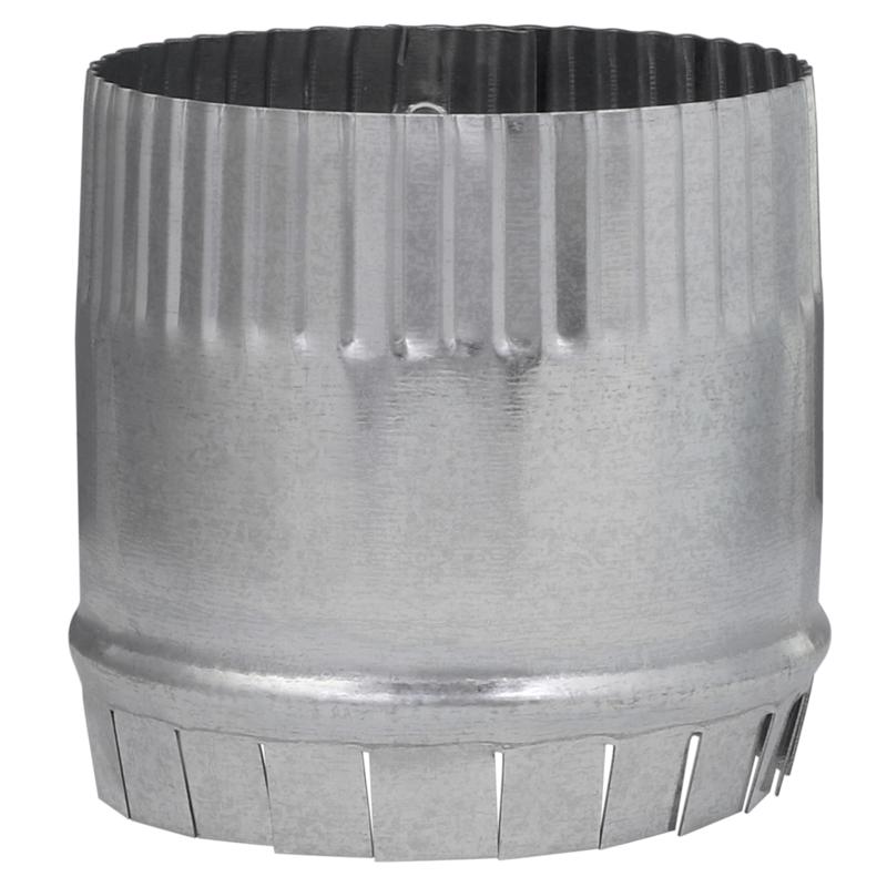 Imperial Manufacturing 4 in. Dia. 30 Ga. Galvanized Steel Round Starting Collar