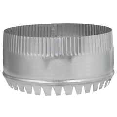 Imperial Manufacturing Round Starting Collar 8 '' Dia. Galvanized 30 Ga GV0846 (10-Pack)