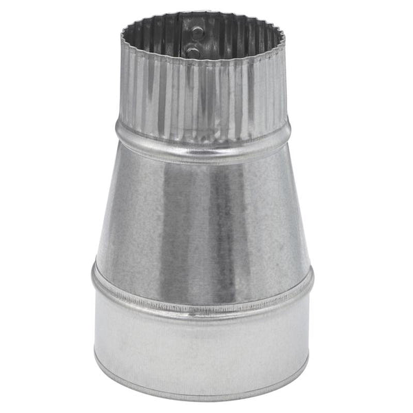 Imperial #GV0808-A 4x3 Taper Reducer Silver Galvanized Steel