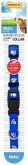 Ruffin'It 7N39241 39241 Reflective Dog Collar, 10 to 16 in L Collar, 5/8 in W Collar, Nylon, Assorted