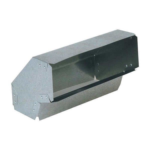 Imperial 10x3-120s 10" X 3-1/4" Galv Shortway Wall Stack Elbow 90 Deg, No Size GV0060-C
