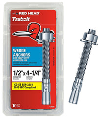 Red Head 12020 wedge anchor, silver