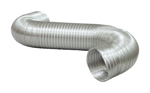 Deflecto A058/5 Semi-Rigid Flexible Aluminum Duct (5" Dia x 8ft)