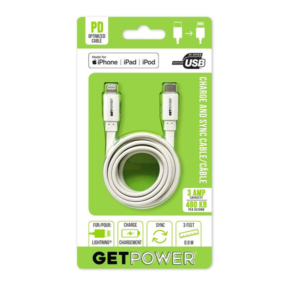 Aries 3' USB-C to Apple Cable - Quantity 1 Gp-Usbc-Acl