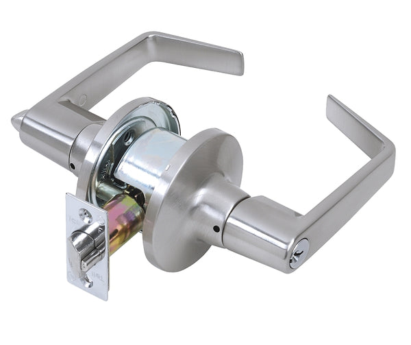 Tell Manufacturing CL100201 Light-Duty Commercial Entry Lever, Satin Finish