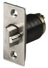 Tell Manufacturing CL100184 Guarded Cylindrical Stainless Steel Latchbolt, 2-3/8"