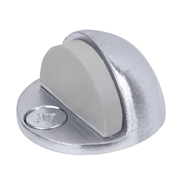 Kwikset Tell Manufacturing DT100033 Low Style Floor Stop, Satin Chrome Cast