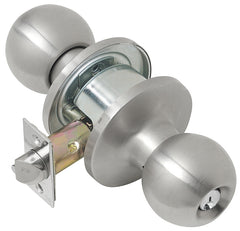 Tell Manufacturing CL101704 Light-Duty Commercial Store Room Knob, Satin Finish