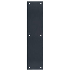 Tell Manufacturing DT101944 Door Push Plates, Matte Black