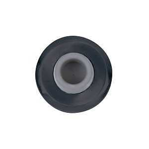 Tell DT101947 Protective Conave Wall Bumper, Matte Black - Quantity 1