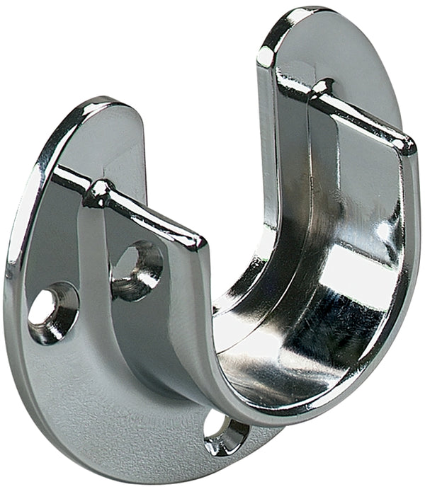 Knape & Vogt Flange U-Shp 1.32" Pole 766 Chr