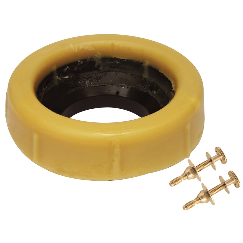 Plumb Pak K836-3 Reinforced Wax Gasket Kit, for Use with 3 in Or 4 in Waste Lines