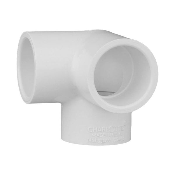CHARLOTTE PIPE 3/4 SIDE OUTLET 90 DEG ELL SXSXS PRESSURE (1 Unit Piece) PVC 02510 0800