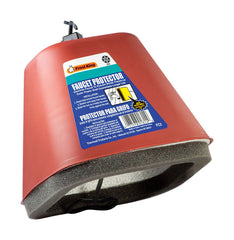 Thermwell Frost King FC2 Plastic Faucet Cover, Rectangular, Single, Dark Red