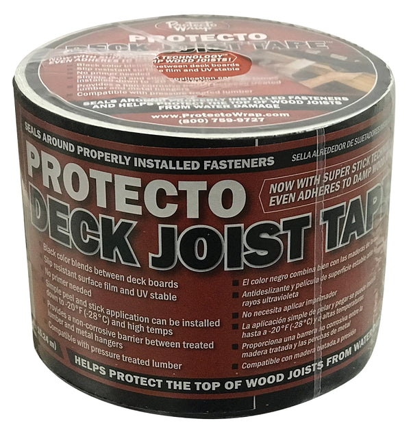 Protecto Wrap 84490450SW Flashing Tape Black