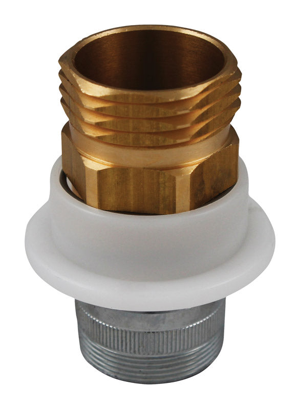 Plumb Pak PP850-17 PlumPak Garden Hose Adapter, 3/4 in, IPS, Brass