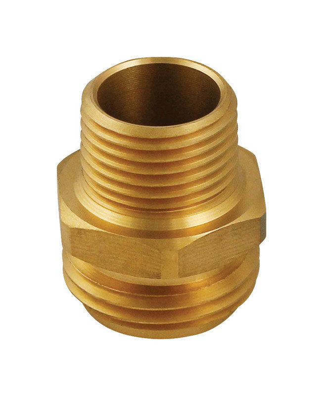 Plumb Pak PP850-50 Pp850 Garden Hose Adapter, 3/4 X 1/2 in, Male X Mip